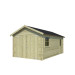  Outdoor Life Products | Garage Dillon 300 x 540 | Geïmpregneerd | Olijfgroen 210233-01